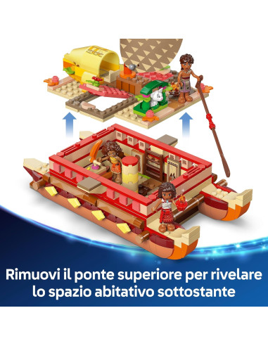 Lego Disney Princess - La canoa di Vaiana