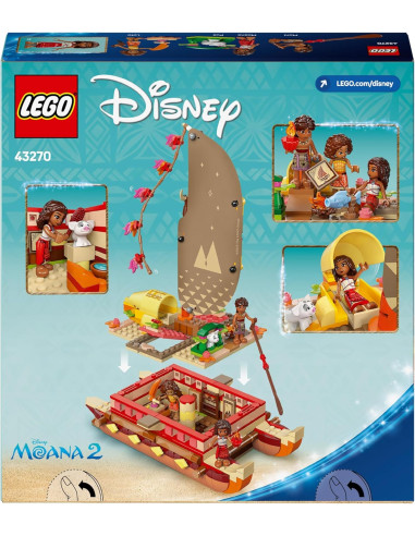 Lego Disney Princess - La canoa di Vaiana