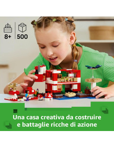 Lego Minecraft - La casa del Mooshroom 2