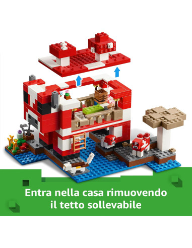 Lego Minecraft - La casa del Mooshroom