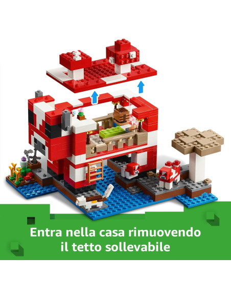 Lego Minecraft - La casa del Mooshroom