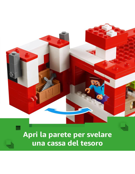 Lego Minecraft - La casa del Mooshroom