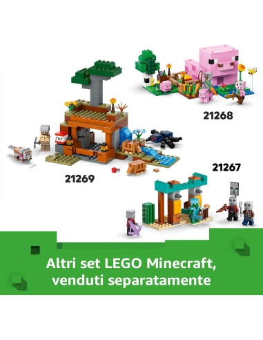 Lego Minecraft - La casa del Mooshroom