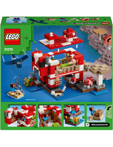 Lego Minecraft - La casa del Mooshroom