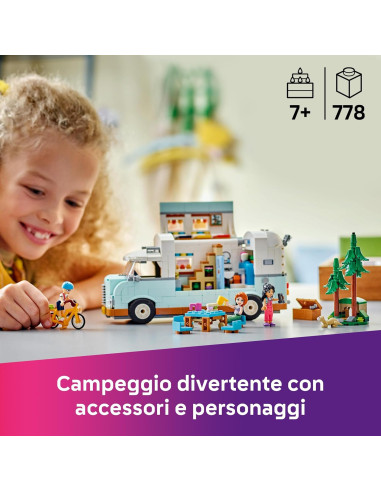 Lego Friends - Avventura sul camper dell'amicizia