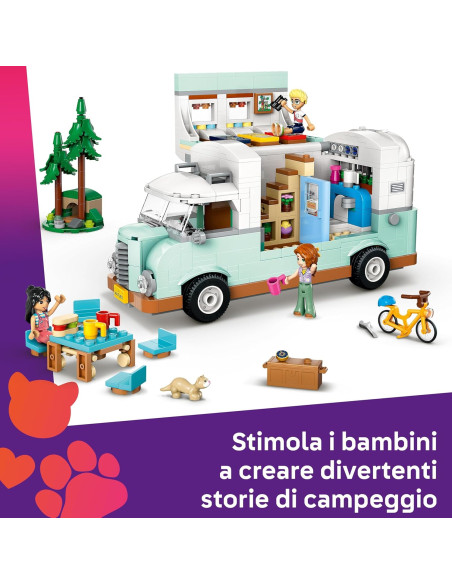 Lego Friends - Avventura sul camper dell'amicizia