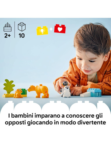 Lego Duplo town- Famiglia di animali: pinguini...