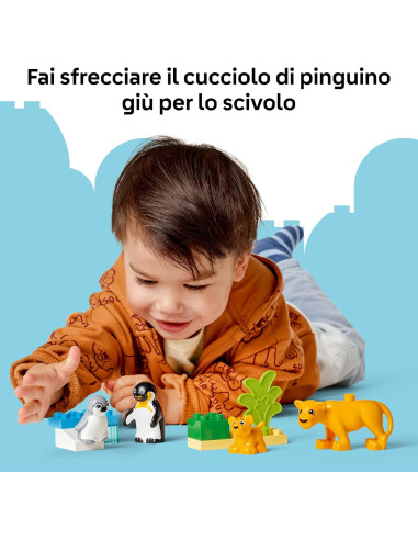 Lego Duplo town- Famiglia di animali: pinguini...