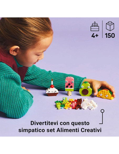Lego Classic - Alimenti creativi