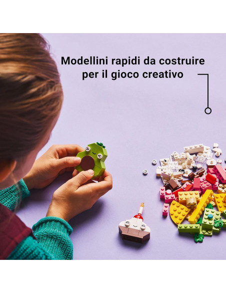 Lego Classic - Alimenti creativi