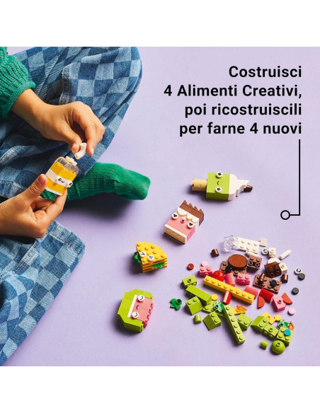 Lego Classic - Alimenti creativi