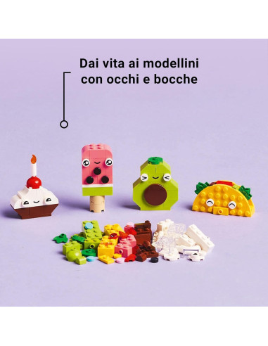 Lego Classic - Alimenti creativi