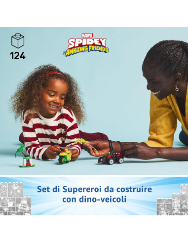 Inseguimento sui dino-veicoli di Spin ed Electro