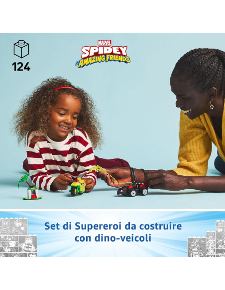 Inseguimento sui dino-veicoli di Spin ed Electro