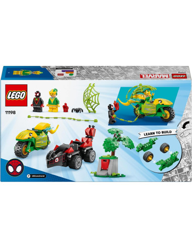 Inseguimento sui dino-veicoli di Spin ed Electro