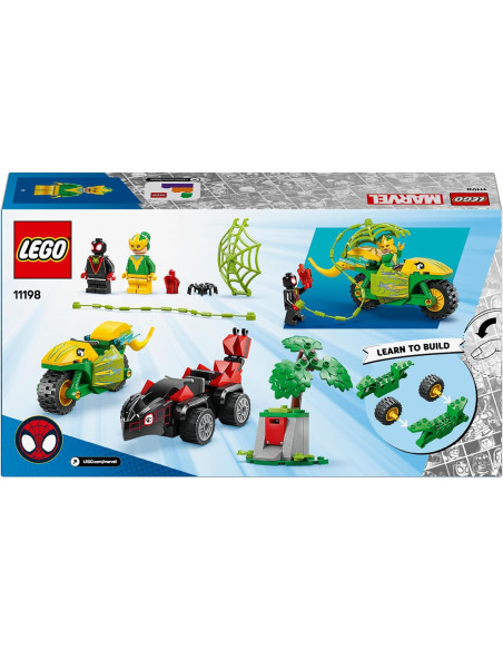 Inseguimento sui dino-veicoli di Spin ed Electro