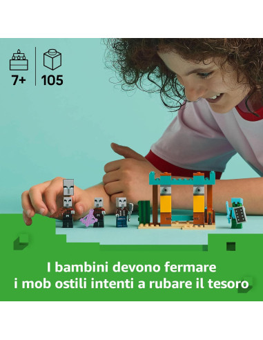 Lego Minecraft - Pattuglia nel deserto della...