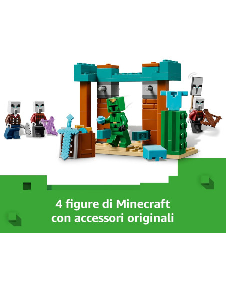 Lego Minecraft - Pattuglia nel deserto della bestia