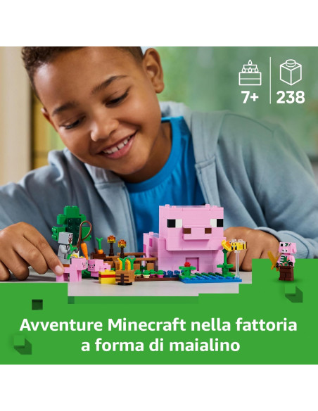 Lego Minecraft - La casa del maialino