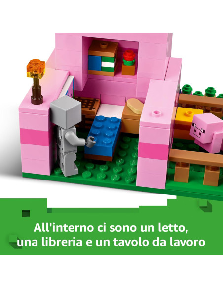 Lego Minecraft - La casa del maialino