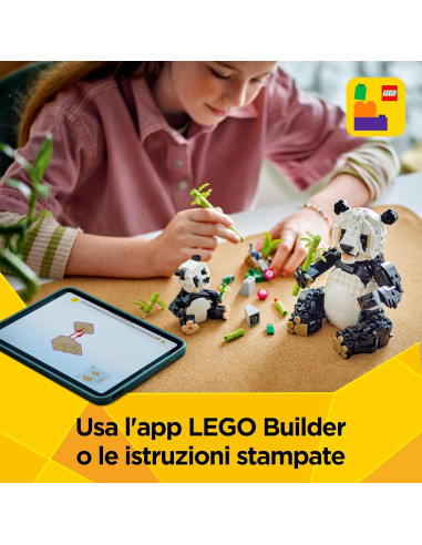 Lego Creator - Famiglie di animali Panda