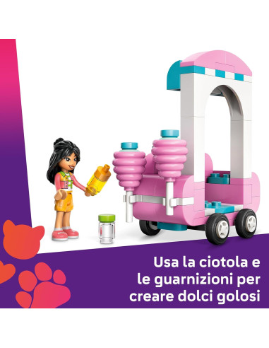 Lego Friends - Bancarella di zucchero filato e...