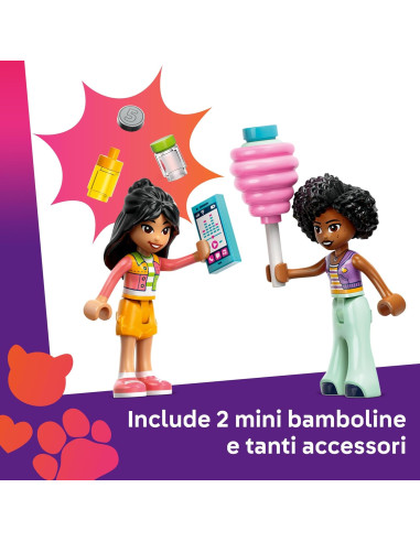 Lego Friends - Bancarella di zucchero filato e...