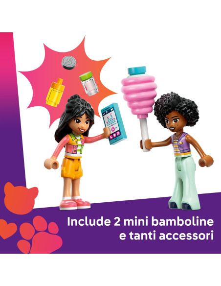Lego Friends - Bancarella di zucchero filato e scooter