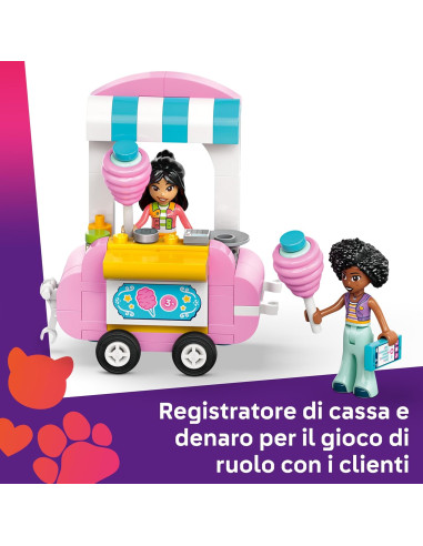 Lego Friends - Bancarella di zucchero filato e...