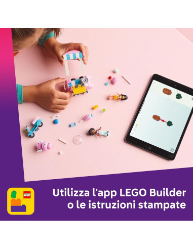 Lego Friends - Bancarella di zucchero filato e...