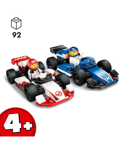 Lego City - Monoposto Williams Racing e Haas F1