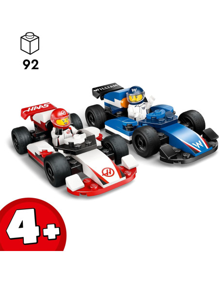 Lego City - Monoposto Williams Racing e Haas F1