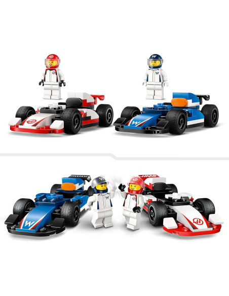Lego City - Monoposto Williams Racing e Haas F1