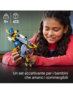 Lego Technic - Sottomarino per esplorazioni abissali 2