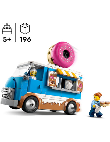 Lego City - Furgone delle ciambelle