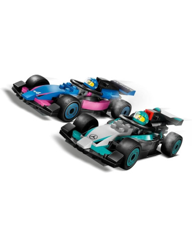 Lego City - Garage con Monoposto Mercedes-AMG e...