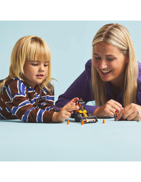 Lego city - Pala gommata gialla