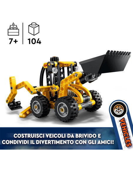 Lego Technic - Scavatrice a cucchiaia rovescia