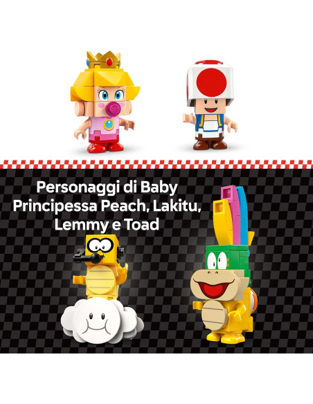 Lego Super Mario - Pack Baby Peach e  Gran Premio