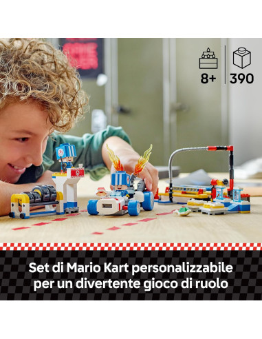 Lego Super Mario - Mario Kart: Officina di Toad 