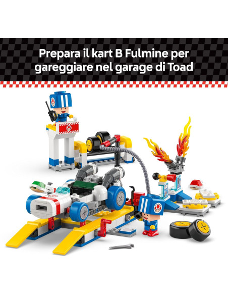 Lego Super Mario - Mario Kart: Officina di Toad 