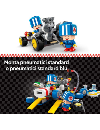 Lego Super Mario - Mario Kart: Officina di Toad 