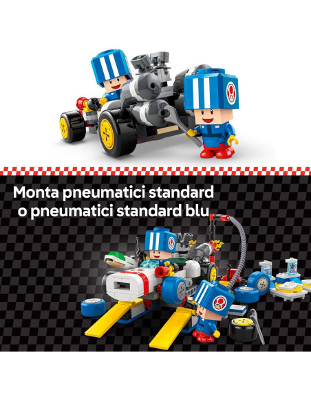 Lego Super Mario - Mario Kart: Officina di Toad 