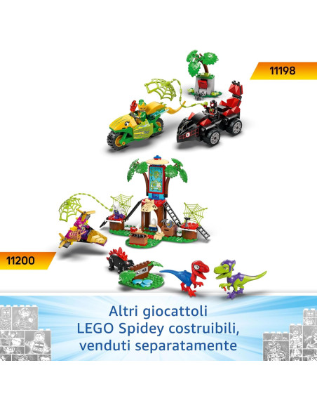 Lego Spidey - Team Spidey Salvataggio su dino-ruspa