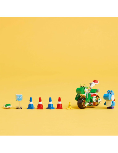 Lego Super Mario - Mario Kart: Moto Yoshi
