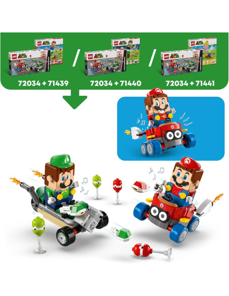 Mario Kart: Baby Mario vs Baby Luigi
