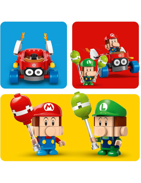 Mario Kart: Baby Mario vs Baby Luigi