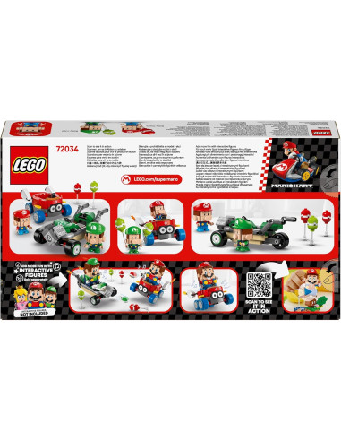 Mario Kart: Baby Mario vs Baby Luigi