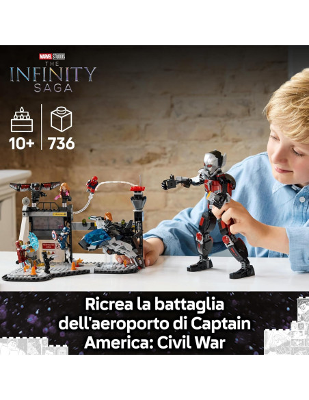 Lego Super Heroes - Azione di battaglia Captain America Civil War