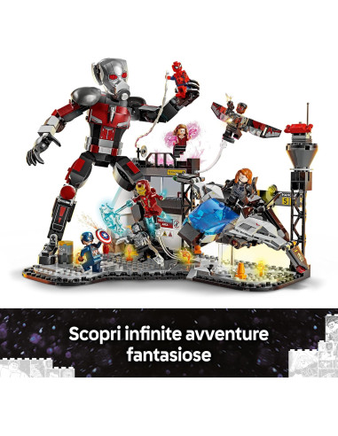 Lego Super Heroes - Azione di battaglia Captain...